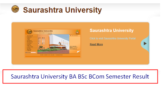 Saurashtra University Result 2024 (Link OUT) All Semester, Check ...