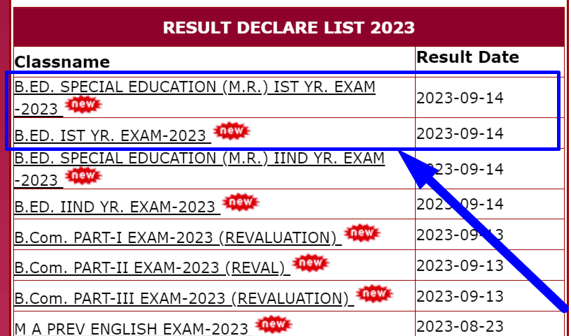 Matsya University B.Ed 1st Year Result 2023 जारी हुआ Link, RRBMU BEd ...